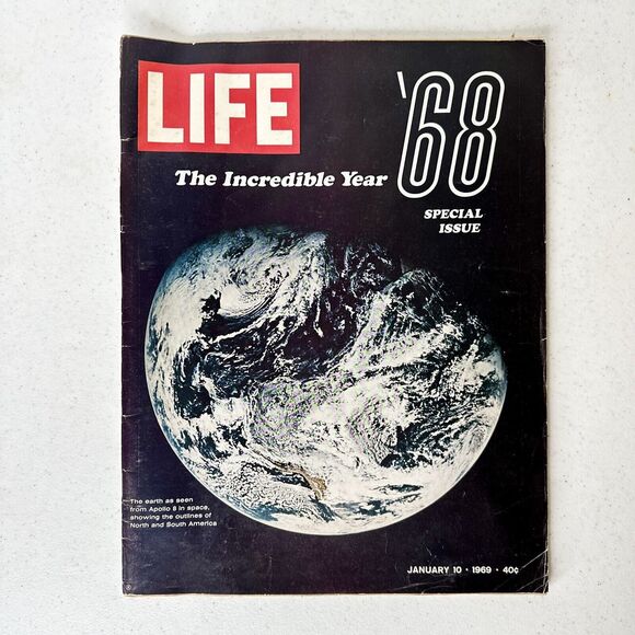 life magazine to the moon and back Special Edition & The Incredible Year 1968 - Picture 2 of 12